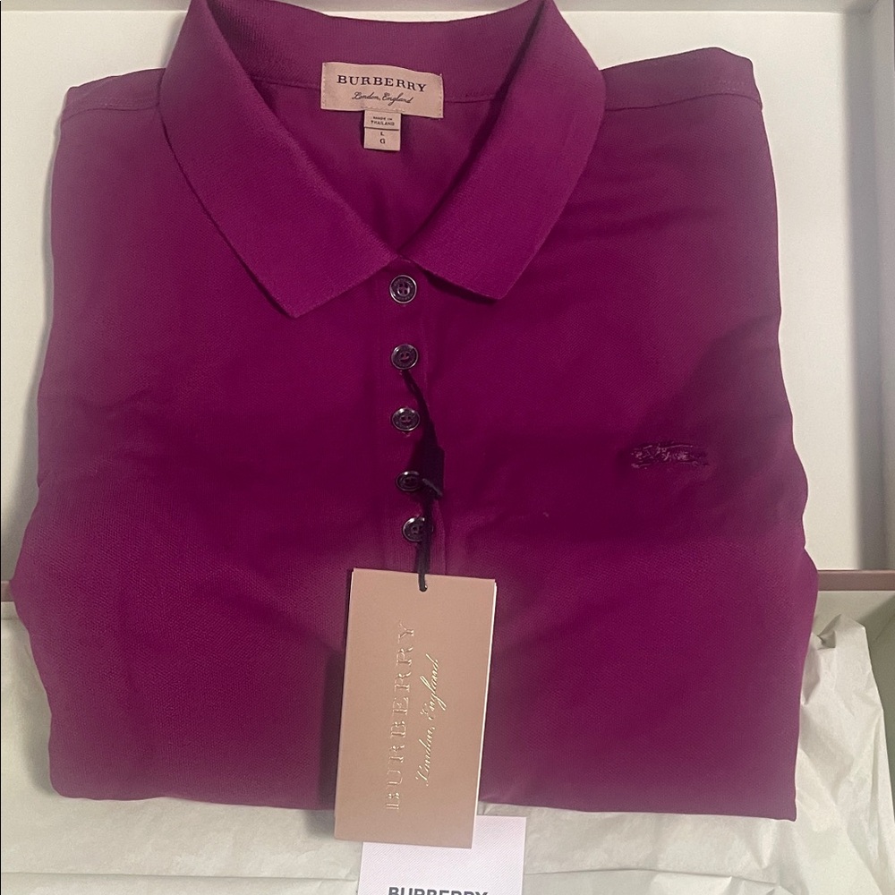 Women’s Burberry Pink Shirt